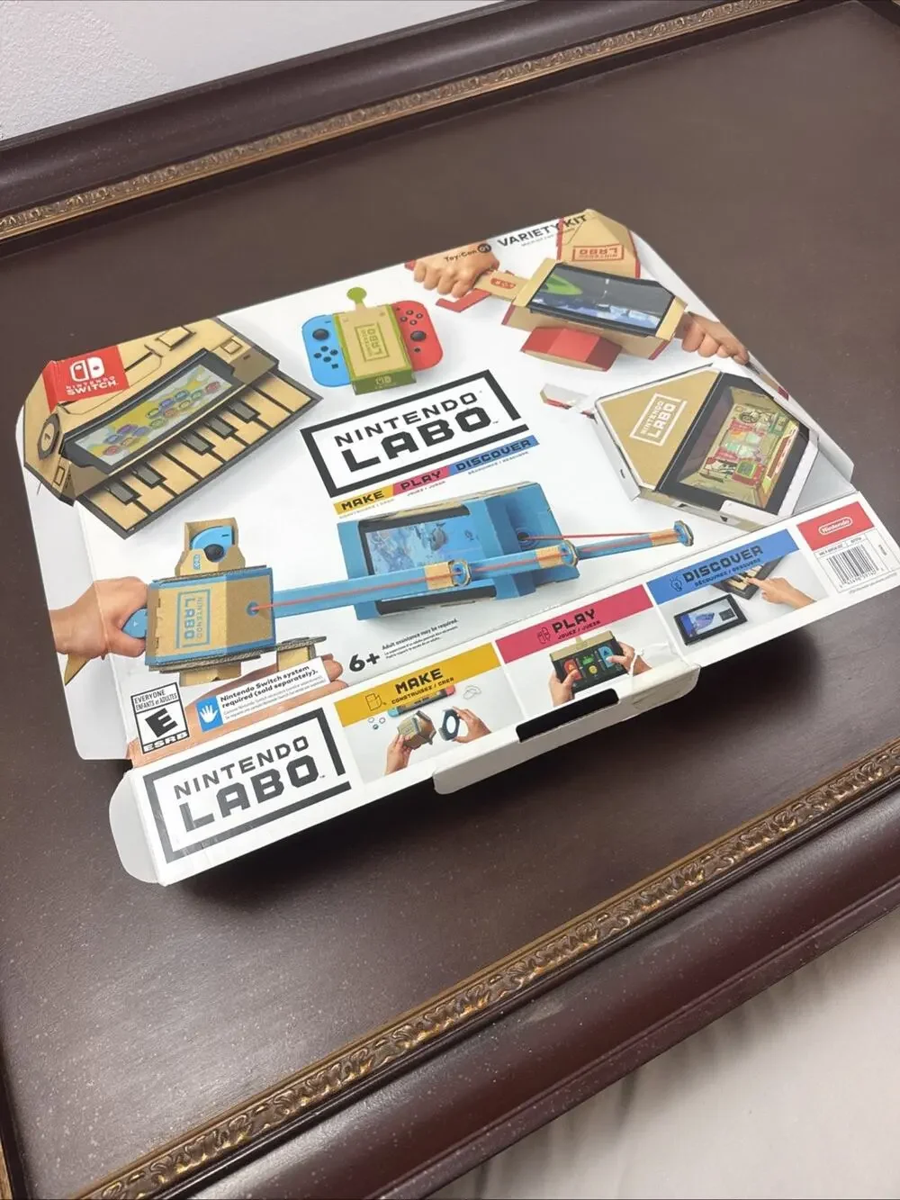 Nintendo LABO Toy-con 01 Variety Kit OPENED for Parts CARDBOARD